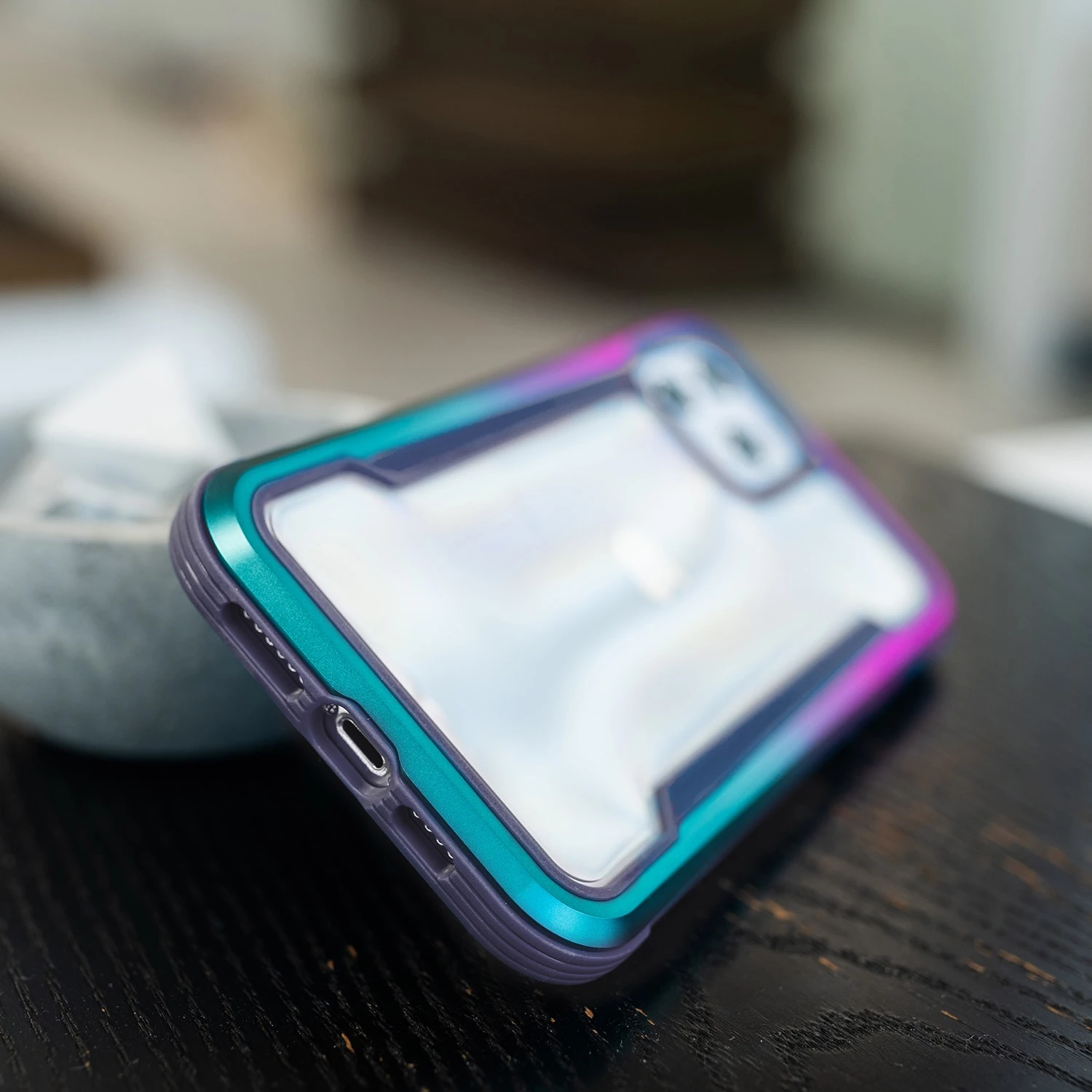 Mbështjellës Raptic X-Doria Shield për iPhone 14 Pro Max, MagSafe, Blu