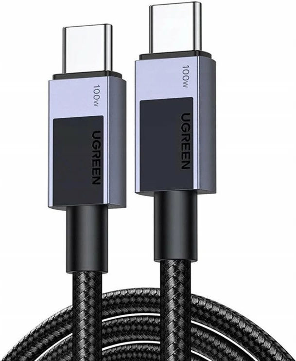 Kabllo USB-C në USB-C Ugreen L512 2 m 100W PD 3.0 e zezë (45064)