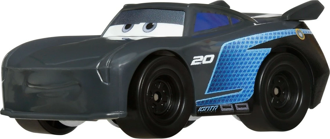 Set makina lodër metalike Disney Pixar Cars, Mattel JDM11, shkallë 1:55, rrota lëvizëse, display 24 copë, Mix
