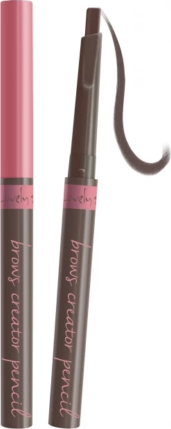 Laps për vetulla Lovely Brows Creator Pencil Waterproof Eyebrow Pencil 2, 1 copë, ngjyra 2