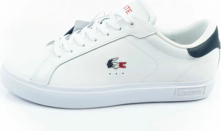 Atlete për meshkuj Lacoste, të bardha