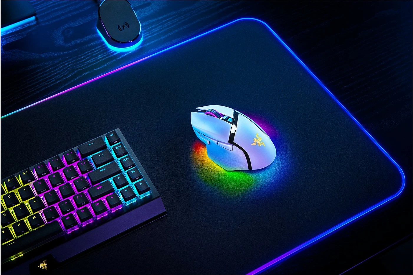 Maus Razer Basilisk V3 Pro wei wireless RGB