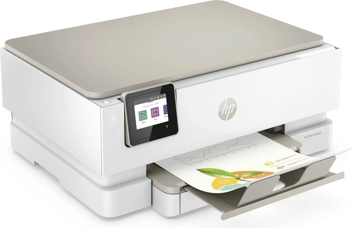 Printer HP Envy Inspire, AirPrint, Wi-Fi Instant Ink HP, i bardhë
