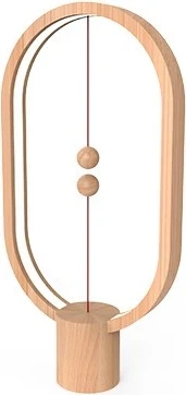 Llambë leximi Allocacoc Heng Balance Ellipse, USB, 2700 K, prej druri