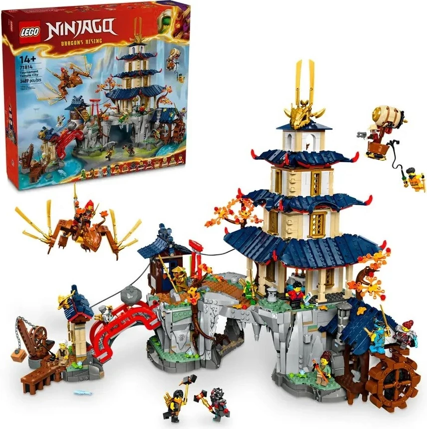 Set LEGO NINJAGO 71814, Tempulli i Turneut