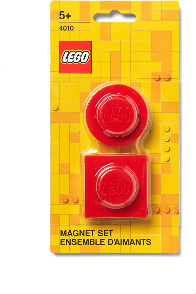 Set magnetësh LEGO Magnet Set 47 mm, i kuq, 2 copë