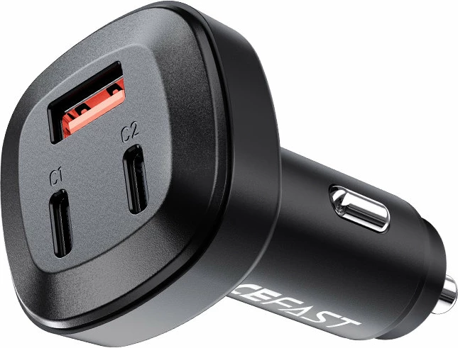Karikues veture Acefast B3, 66W, 2x USB Type-C / USB, i zi