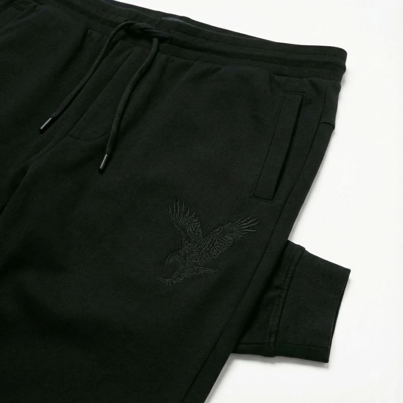 Pantallona sportive për meshkuj Armani Exchange, të zeza