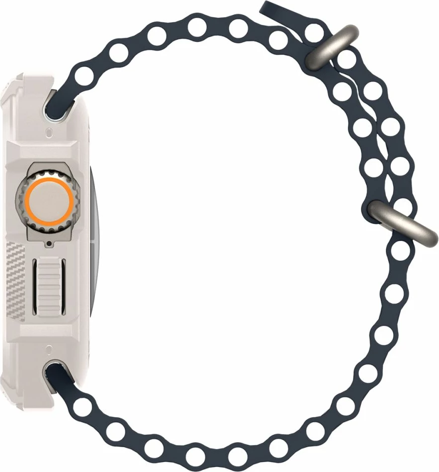 Mbështjellës Spigen Rugged Armor për Apple Watch Ultra 1/2 49mm, Bezhe