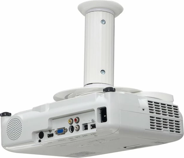 Mbajtës tavani për projektor Neomounts BEAMER-C80WHITE, i bardhë, rregullim lartësie 13-20 cm