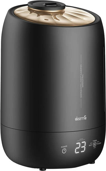 Lagështues ajri ultrasonik Deerma F600, 5L, me aromaterapi, i zi