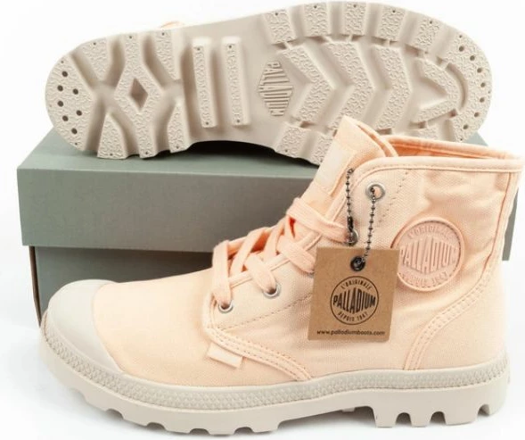 Këpucë për femra Palladium, portokalli