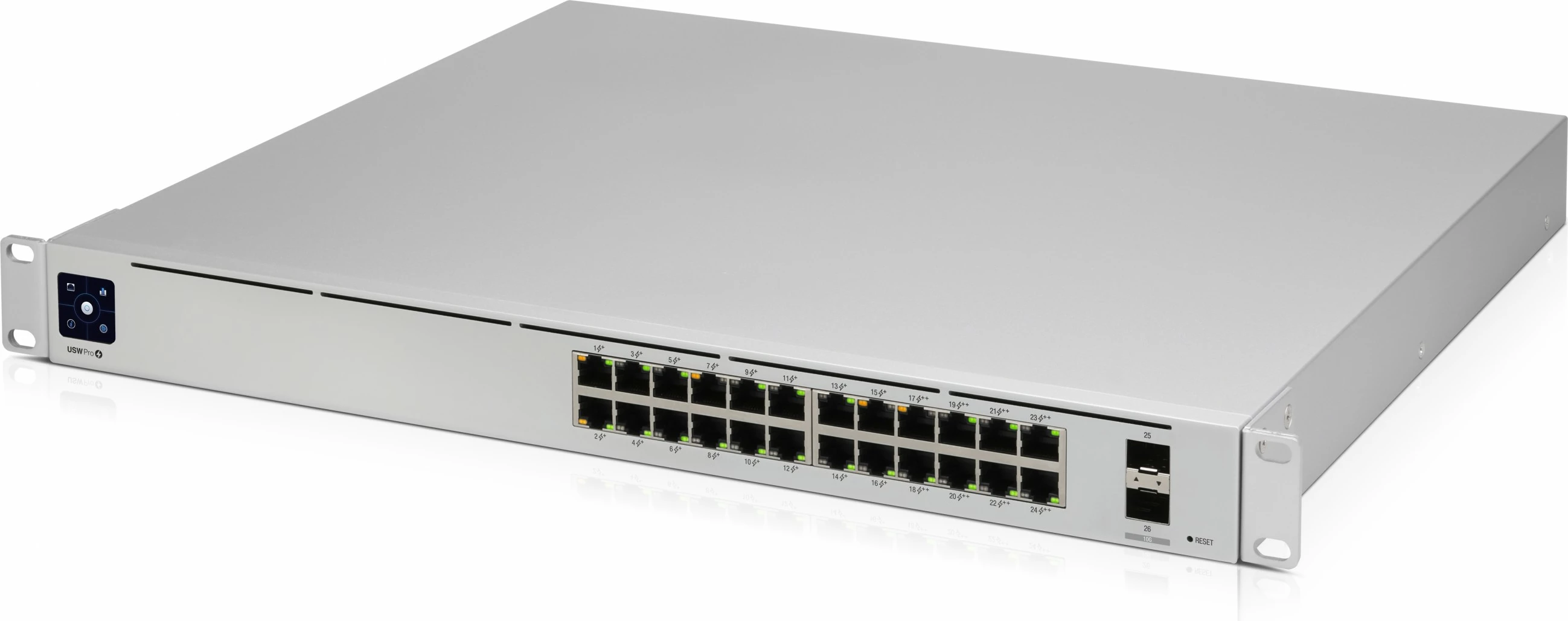 Switch Ubiquiti UniFi Pro 24-Port PoE, Managed, L2/L3, Gigabit Ethernet, Rack mounting, 1U