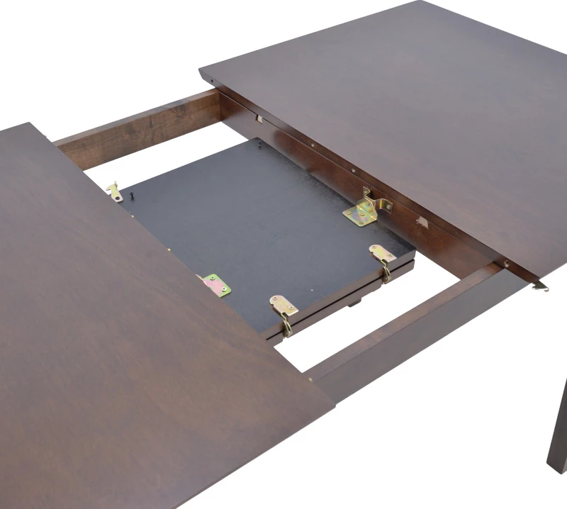 Tavolinë ngrënieje e zgjatshme Mabor, ngjyrë arre, 120-150x80x73.8cm