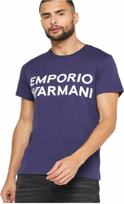 Maicë për meshkuj Emporio Armani, blu marine