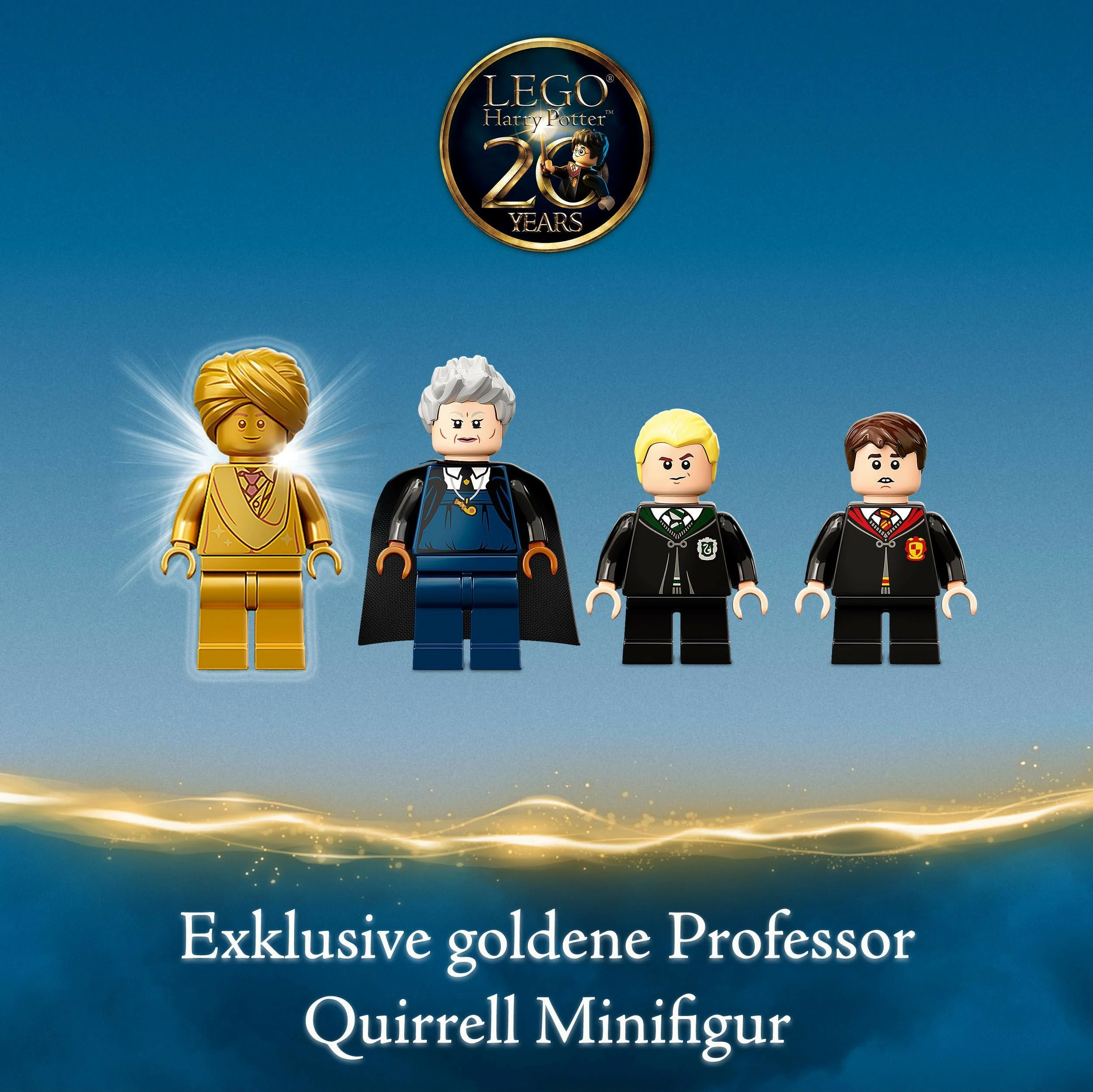 Set ndërtimi LEGO Harry Potter Hogwarts™: Mësimi i parë i fluturimit, 7 vjeç e lart, 264 pjesë, shumëngjyrësh