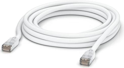 Kabllo rrjeti Ubiquiti UACC-Cable-Patch-Outdoor-5M-W, Cat5e, 5m, e bardhë