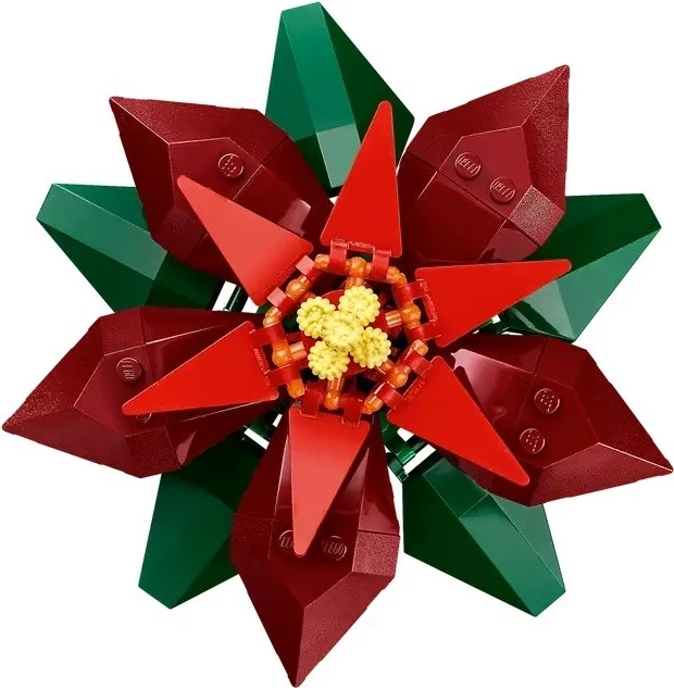 Set LEGO ICONS 10370 Poinsettia