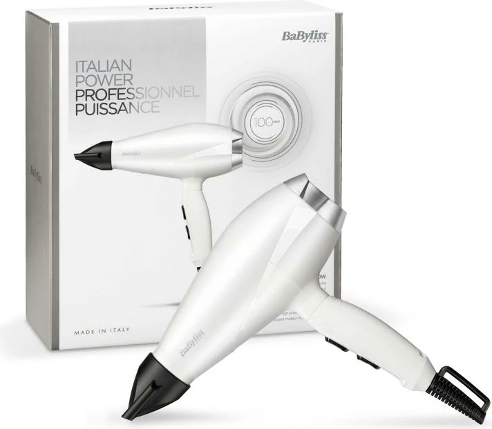 Tharëse flokësh, BaByliss, Speed Pro 6704WE, 2000W, e bardhë