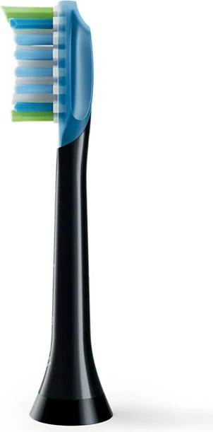 Koka zëvendësuese për furçë dhëmbësh Philips Premium Plaque Defence HX9042/88, 2 copë, e zezë