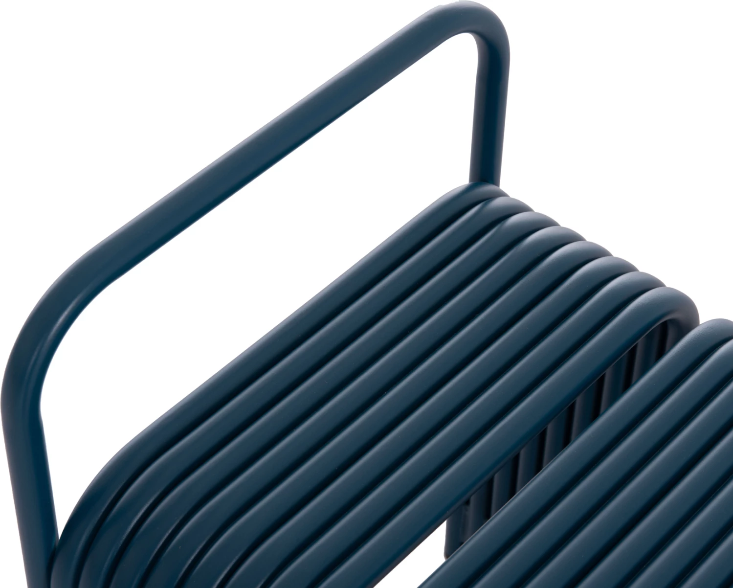 Karrige e ulët INTREPID, alumin, ngjyrë kaltër, 40x38x55Hcm