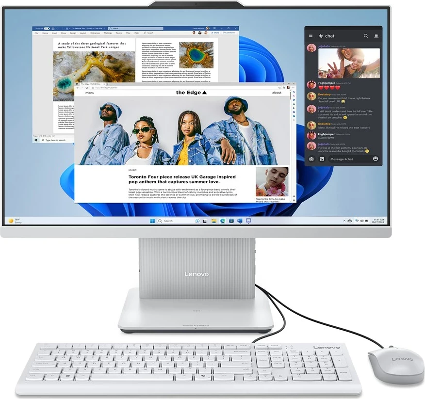 Kompjuter Lenovo IdeaCentre AIO 24IRH9, Intel Core i7, 16 GB RAM, 1 TB SSD, 23.8" Full HD, Gri