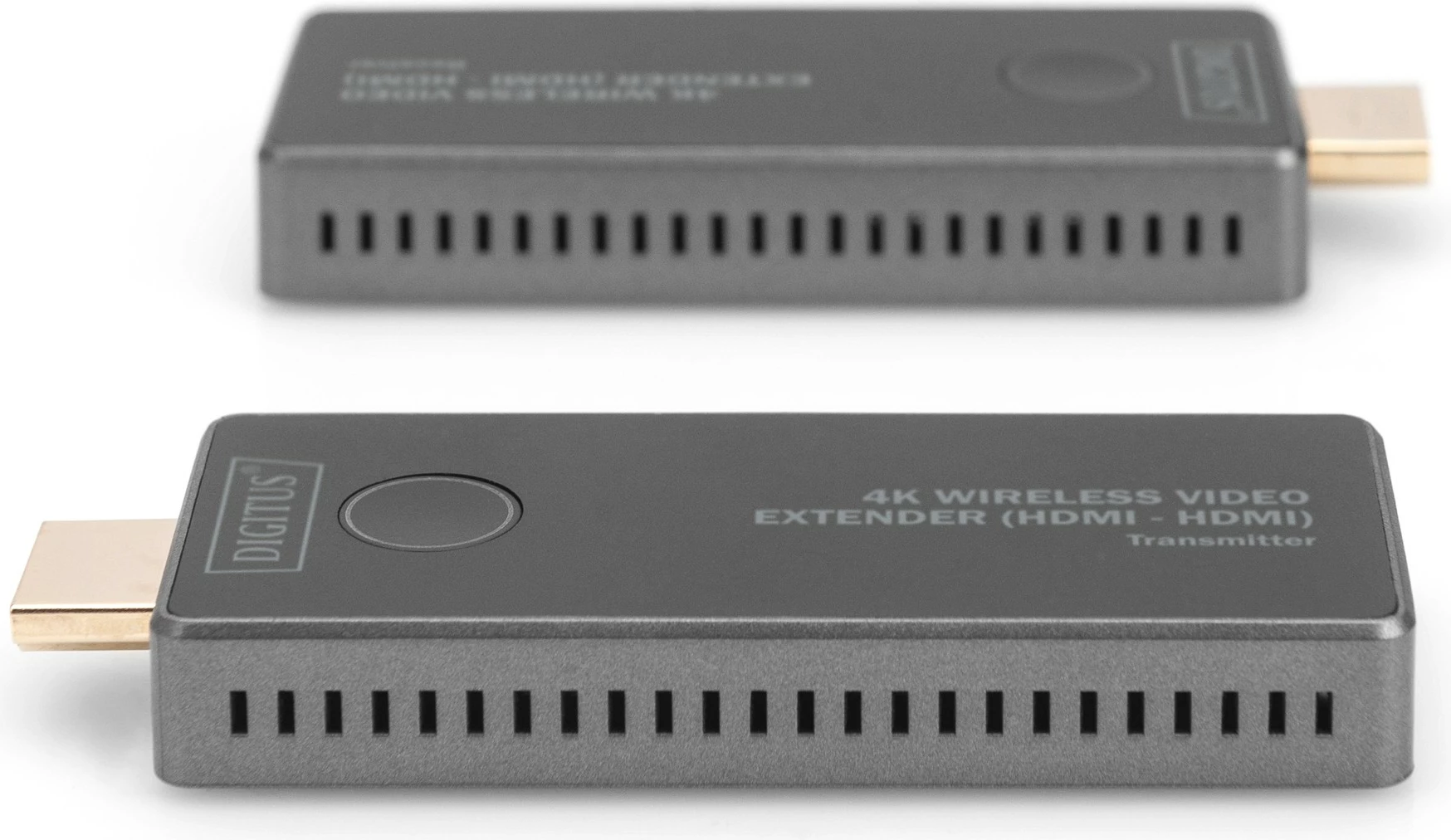 Video Extender Digitus 4K, HDMI, 30 m, Wireless, i zi, argjendtë