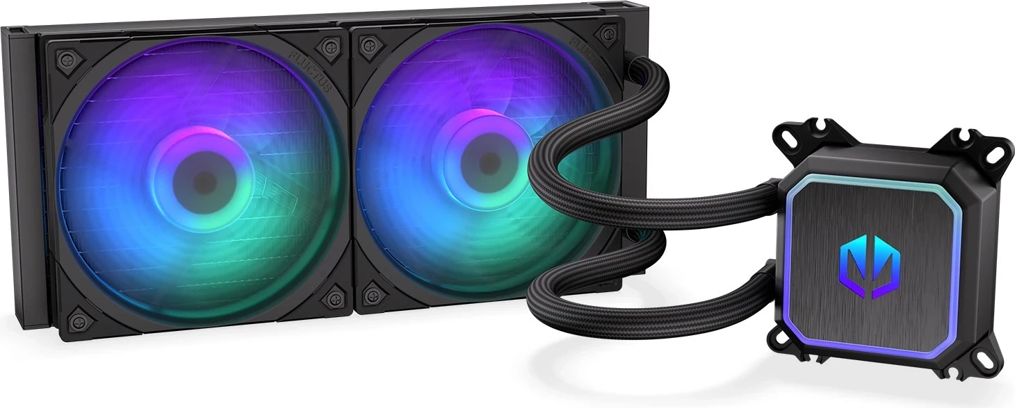 Ftohësi i Lëngshëm për Procesorin ENDORFY Navis F240 ARGB, 24 cm, i Zi