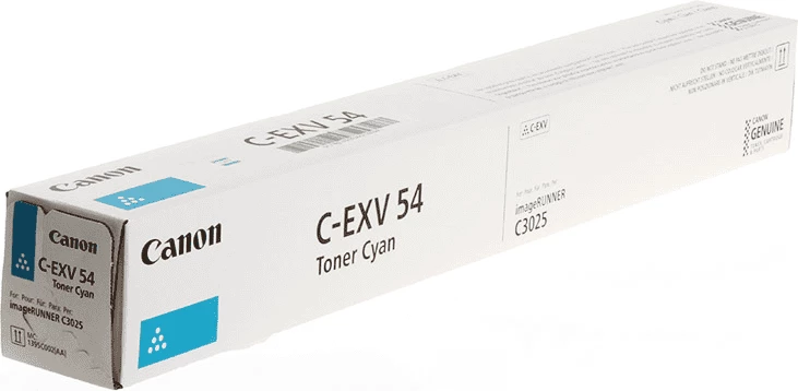 Toner Canon C-EXV54 (1395C002) rendiment 8500 faqe cyan
