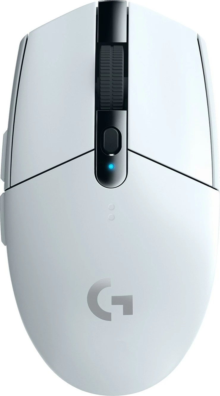 Maus Logitech G G305 LIGHTSPEED, Wireless, 12000 DPI, e bardhë
