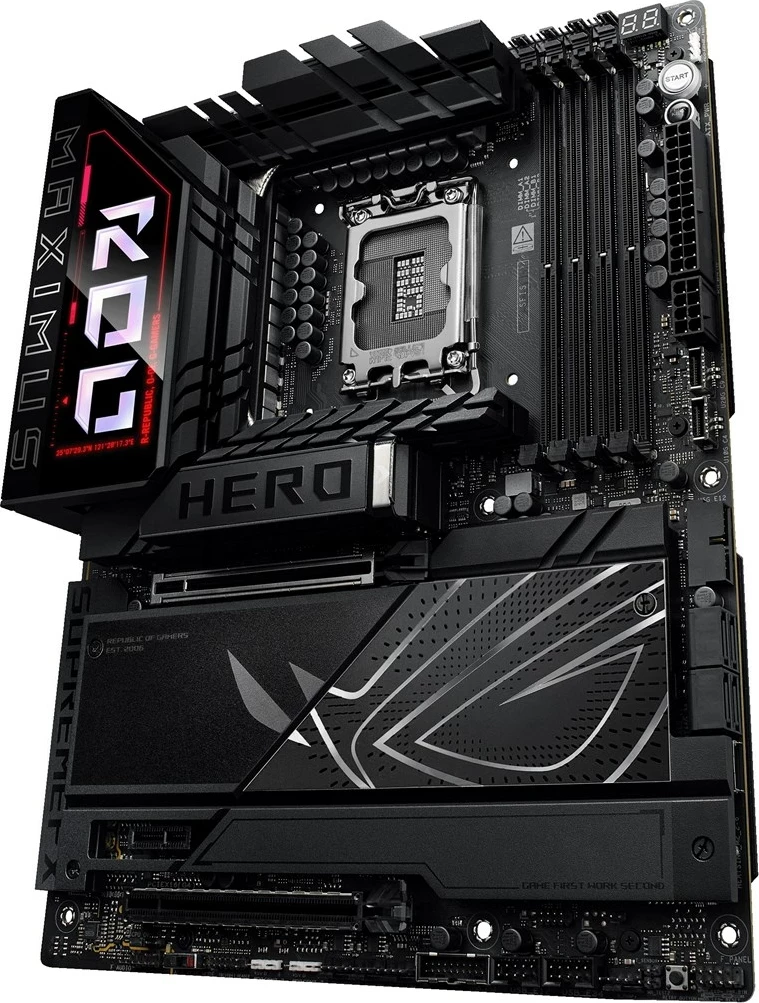 Pllakë amë ASUS ROG MAXIMUS Z890 HERO, Socket 1851, ATX, E zezë