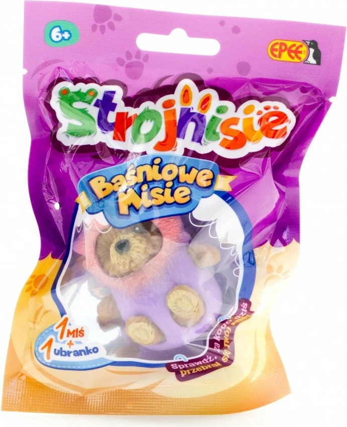 Figurinë arush përrallash Epee Strojnisie, 1 arush + 1 veshje, për vajza