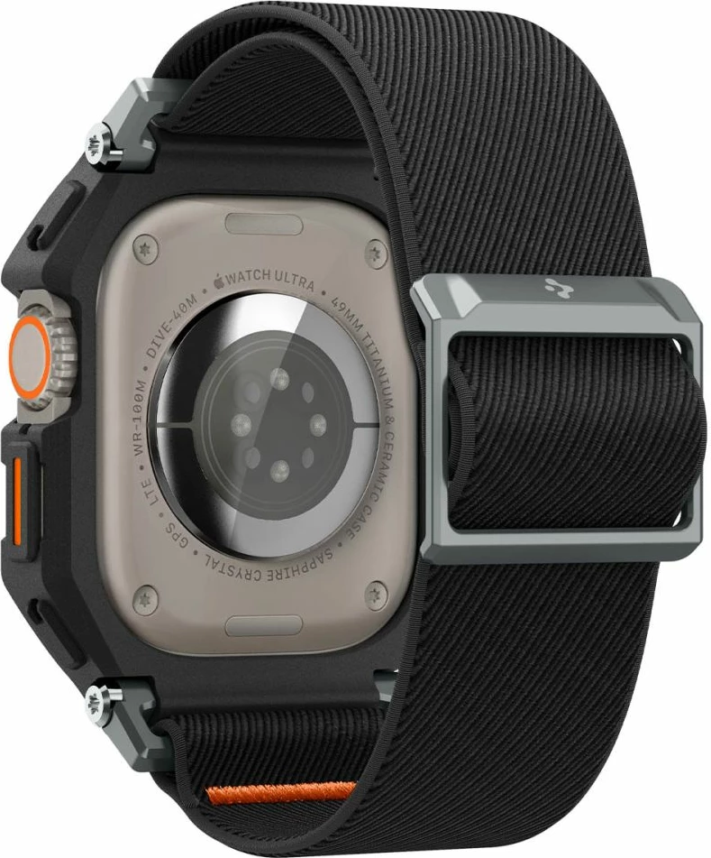 Mbështjellës Spigen Lite Fit Pro me rrip për Apple Watch Ultra 1/2 (49mm), Matte Black