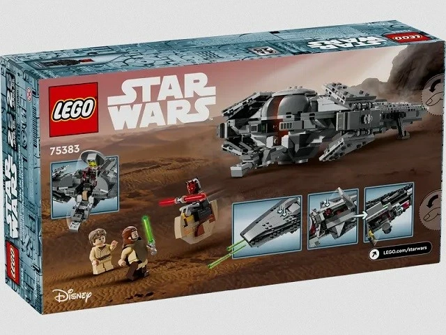 Set LEGO Star Wars 75383 Darth Maul's Sith Infiltrator, 640 pjesë