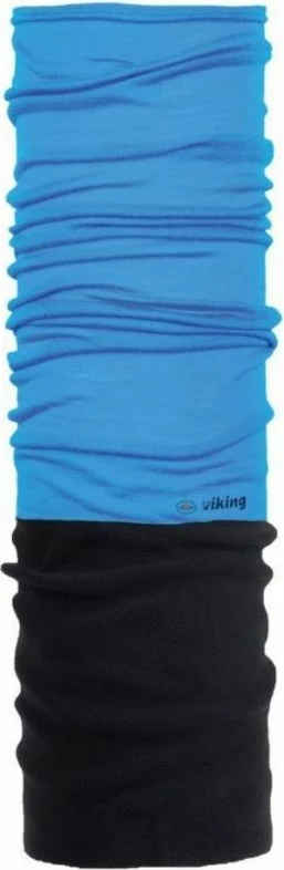 Bandana Viking Merino Polartec për Meshkuj dhe Femra, e Zezë dhe Blu