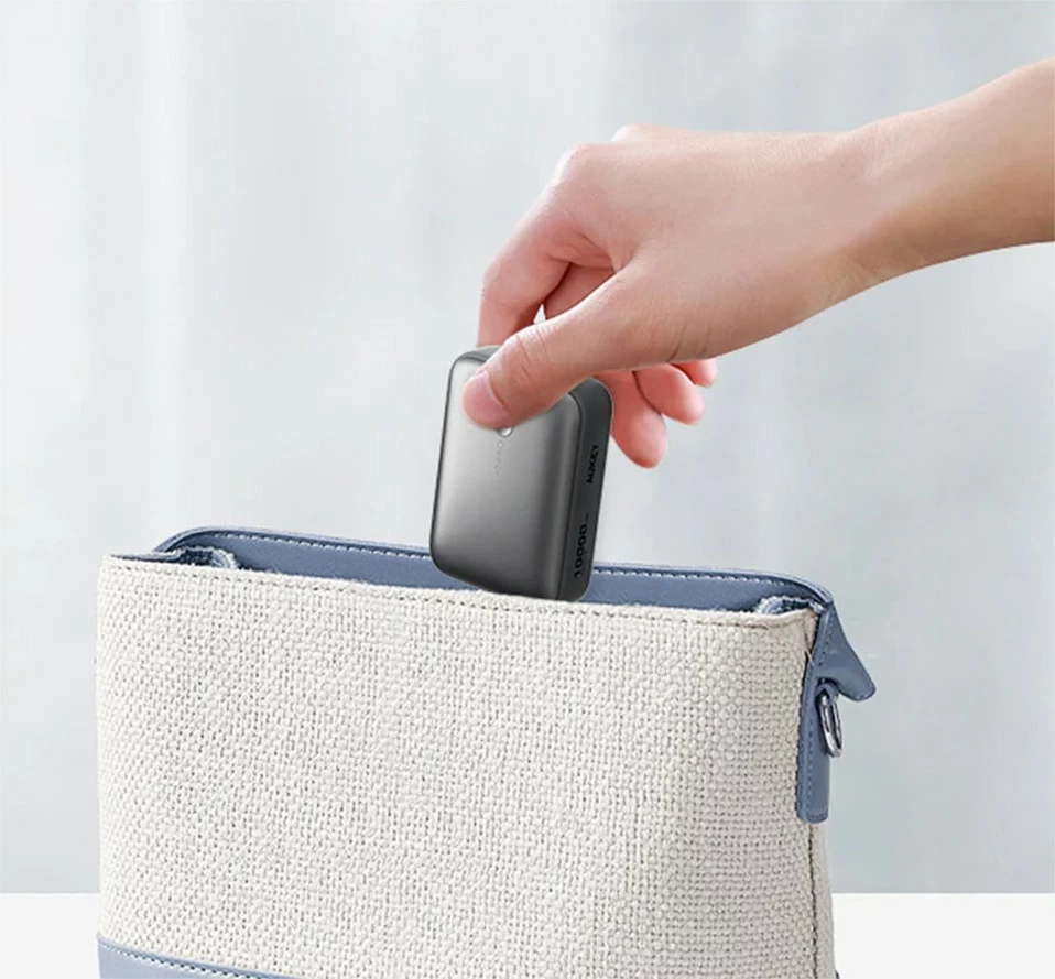 Power bank AUKEY PB-Y55, 10000mAh, 22.5W, 2xUSB, Gri