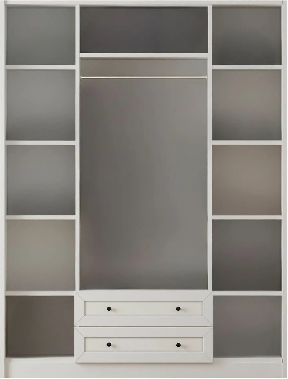 Dollap Skye Decor, ngjyrë e bardhë mat, RB-168-01