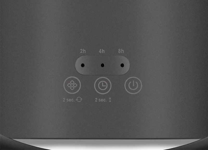 Ngrohës ventilator keramik 3D, UNOLD, 86535, me telekomandë dhe kohëmatës 8 orë, oscilim 80°/pjerrje 45°, bakër/zi