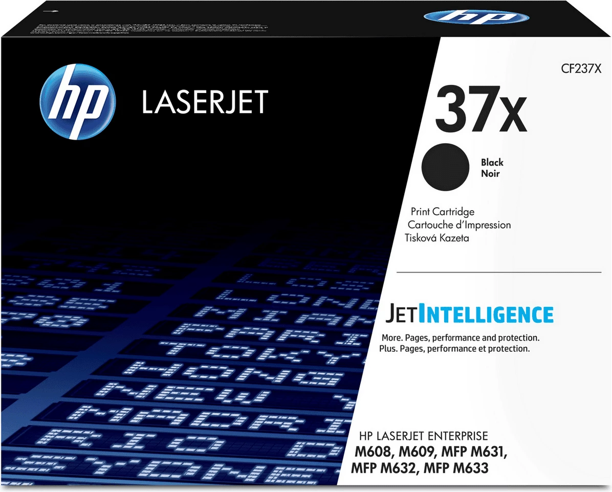 Toner HP 37X CF237X rendiment i lartë 25000 faqe, zi