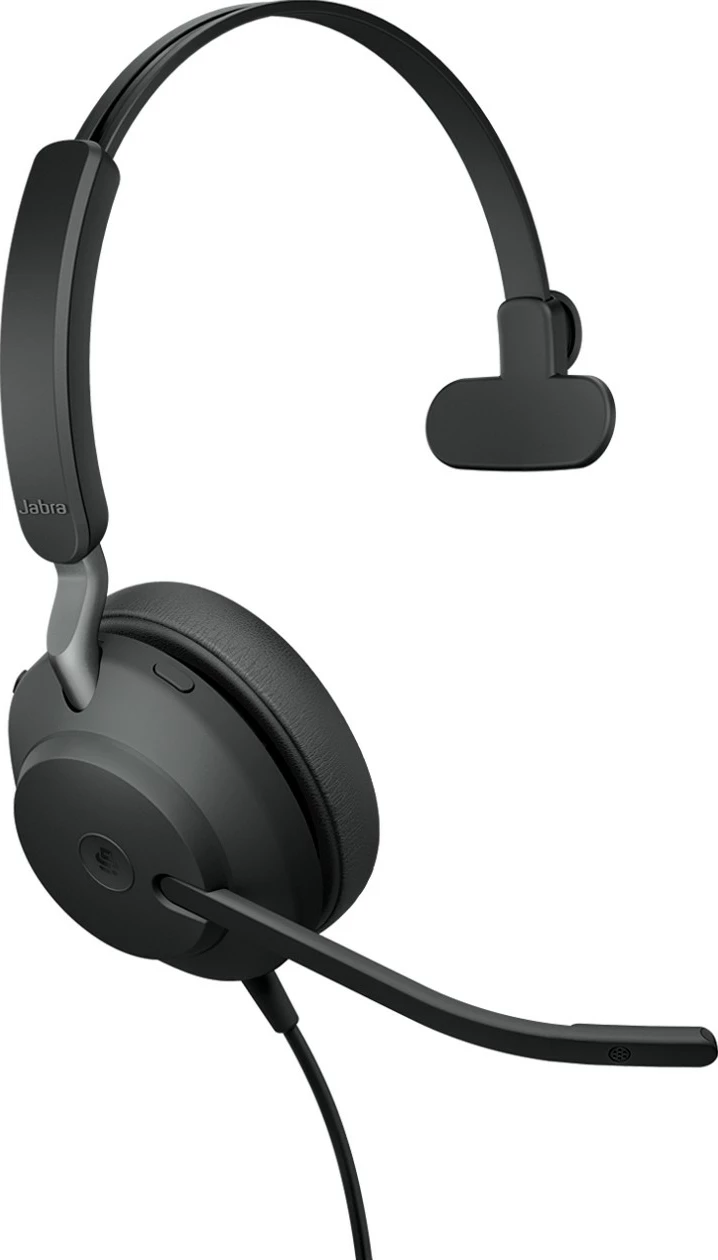 Kufje Jabra Evolve2 40 SE, mono, USB-C/USB-A, e zezë