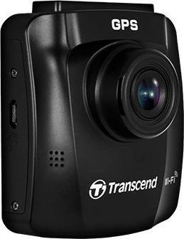 Dashcam Transcend DrivePro 250, 64GB, Quad HD, e zezë