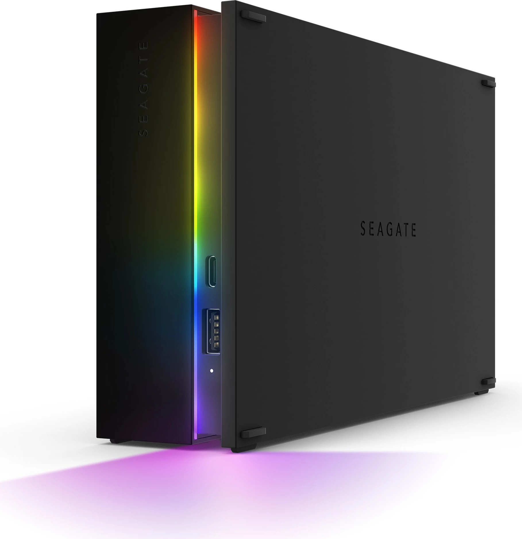 Hard disk i jashtëm Seagate FireCuda Gaming Hub 8TB, USB-C dhe USB-A, i zi
