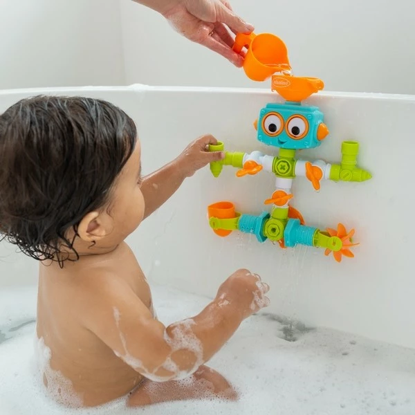 Lodër për banjë B-kids Bath Robot me dush, multikolor
