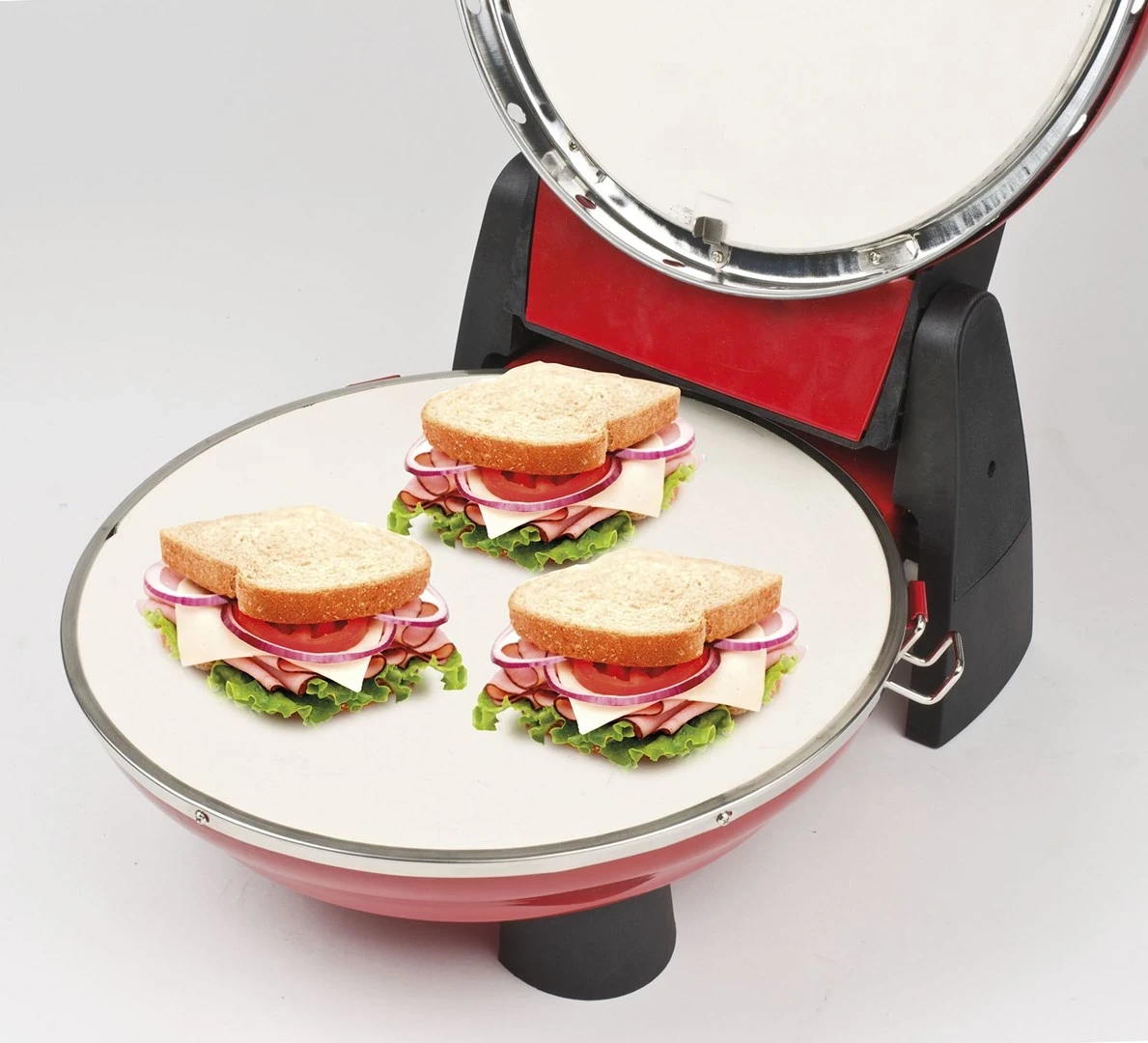 Furrë për Pica G3 Ferrari Pizzeria Snack Napoletana, 1 pica, 1200 W, E Zezë dhe E Kuqe