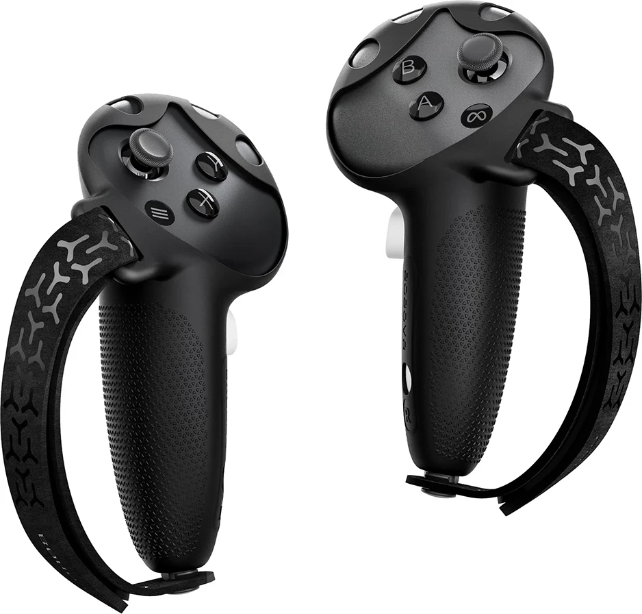 Mbajtëse kontrollorësh VR BoboVR G3, për Meta Quest 3/3S, me rripa të rregullueshëm, e zezë