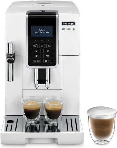 Aparat espresso De’Longhi Dinamica ECAM350.35.W, 1.8 L, 1450 W, Bardhë