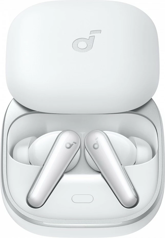 Kufje Anker Soundcore Liberty 5, Bluetooth, ANC, të bardha