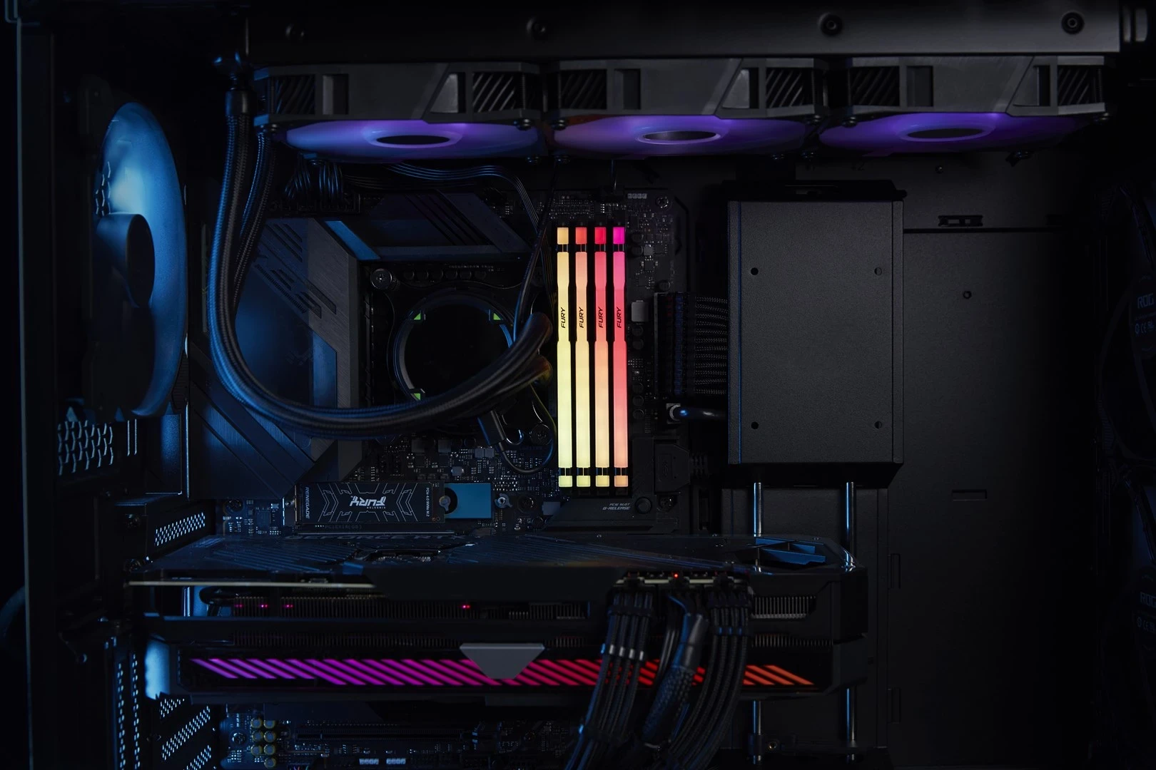 RAM Memorje Kingston FURY Beast 32GB DDR5 5200MT/s RGB