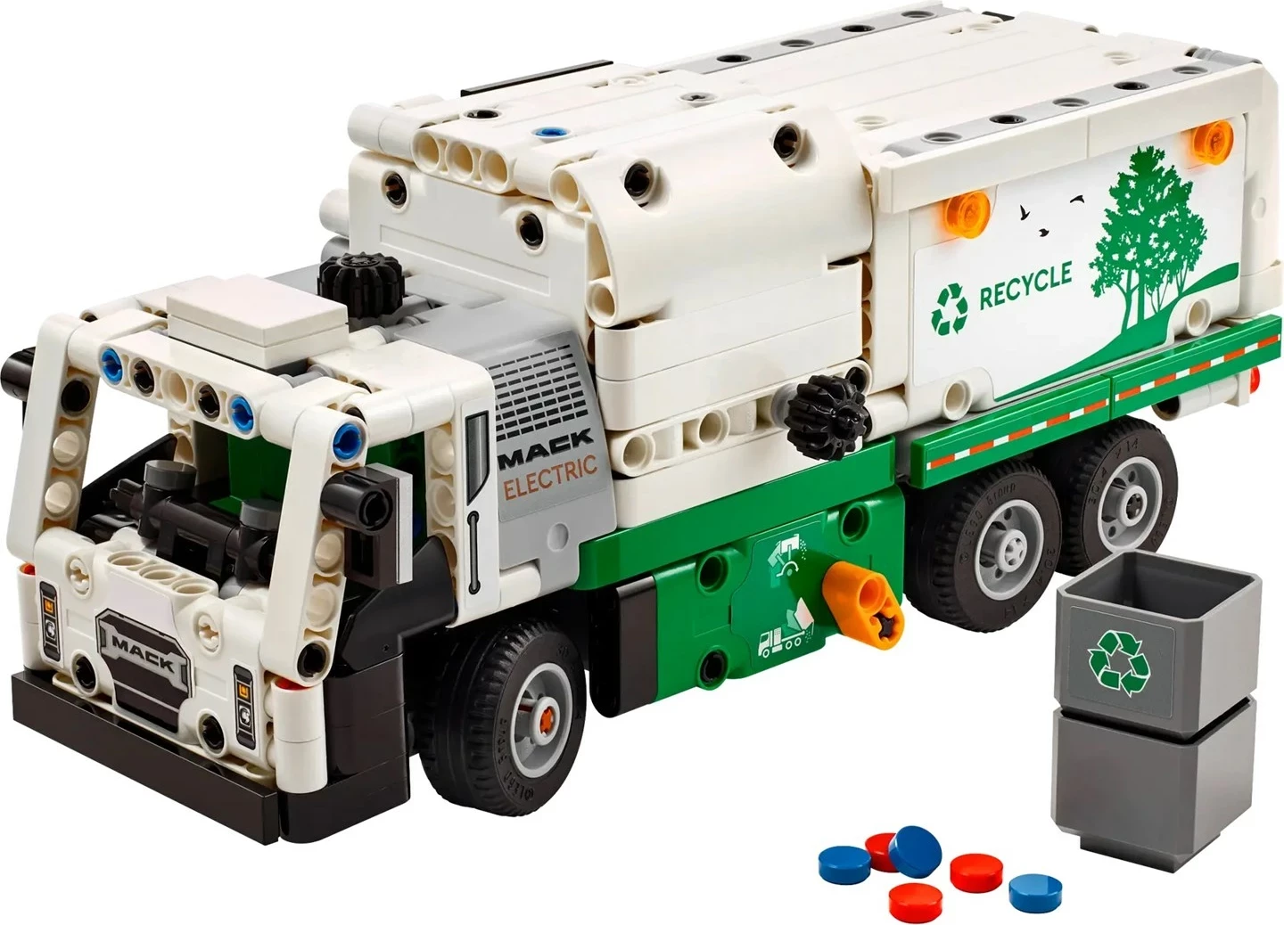 Set Lego Technic 42167 MACK LR Electric Garbage Truck
