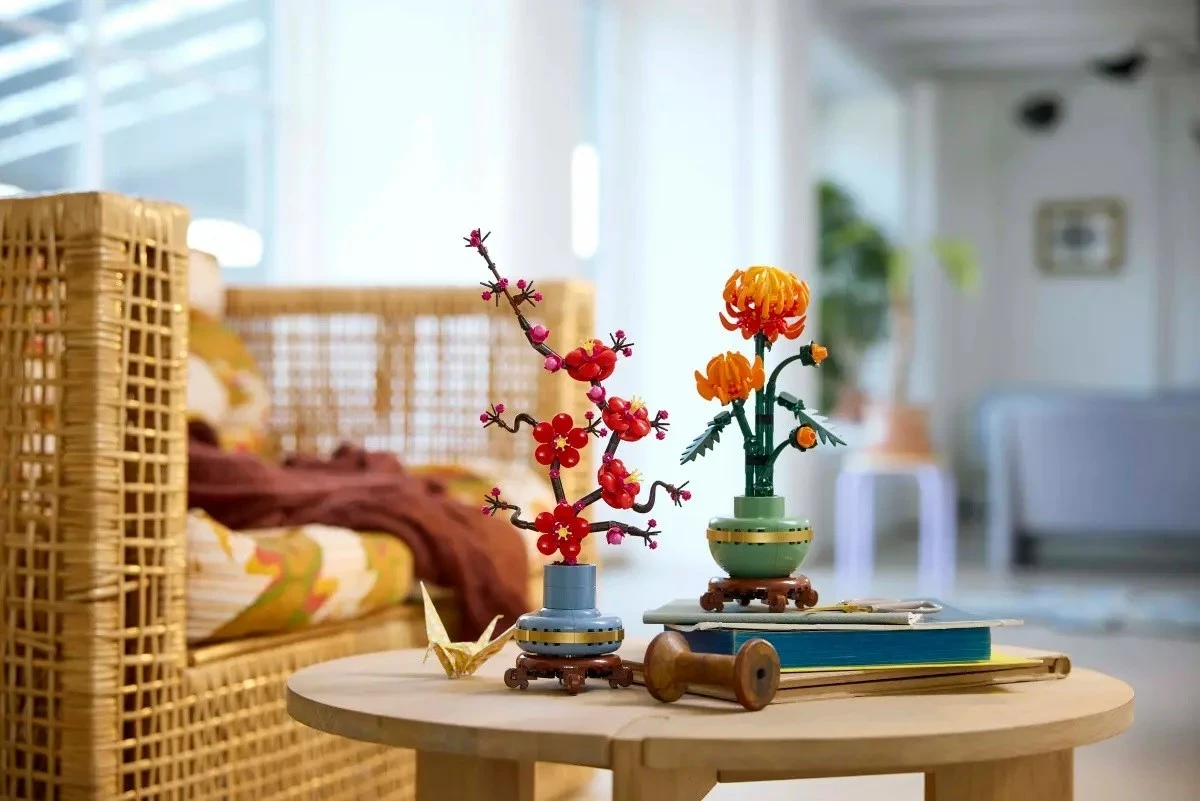 Set LEGO ICONS 10368 Chrysanthemum